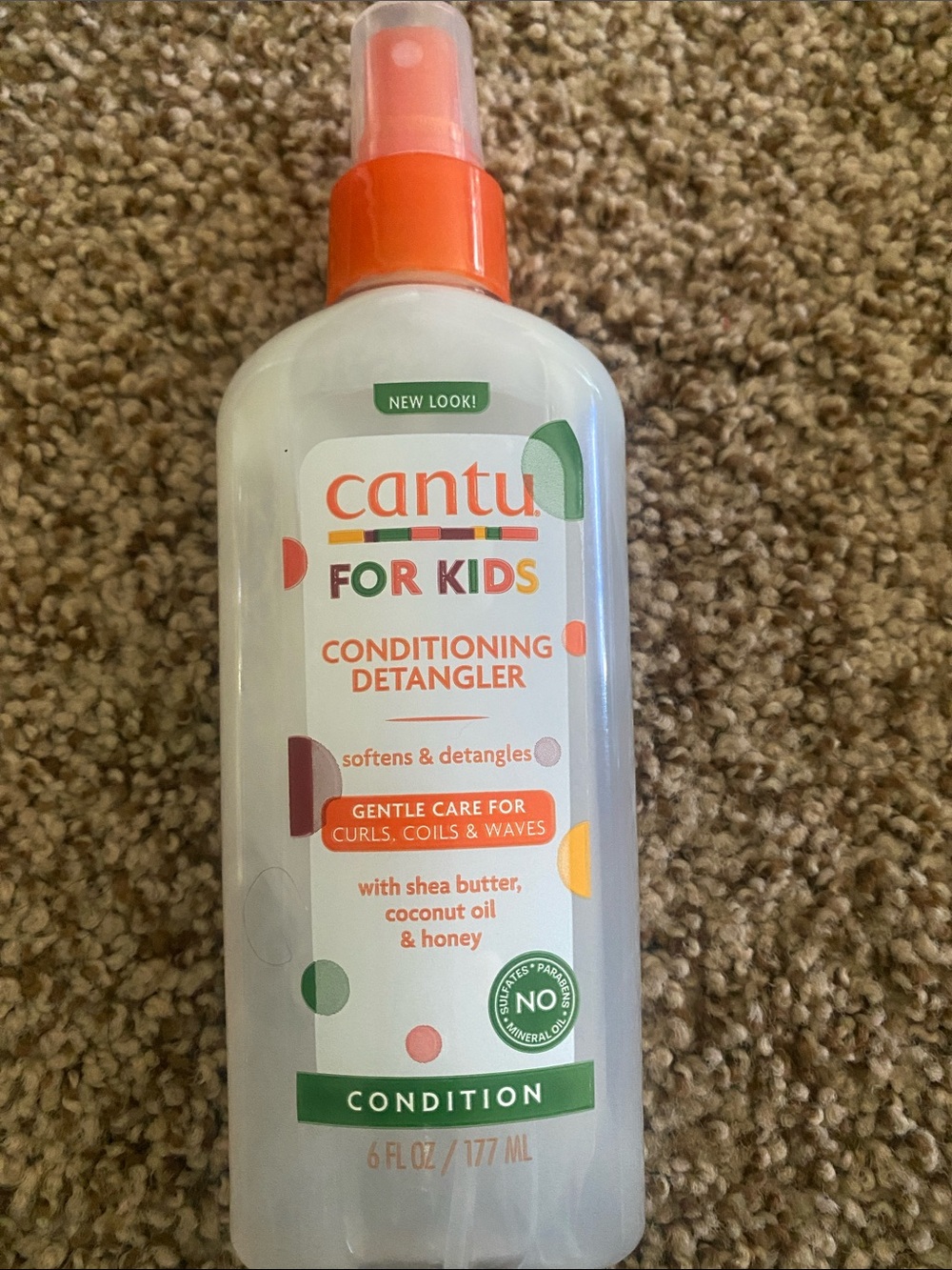Cantu Conditioning Detangler Spray - Orange